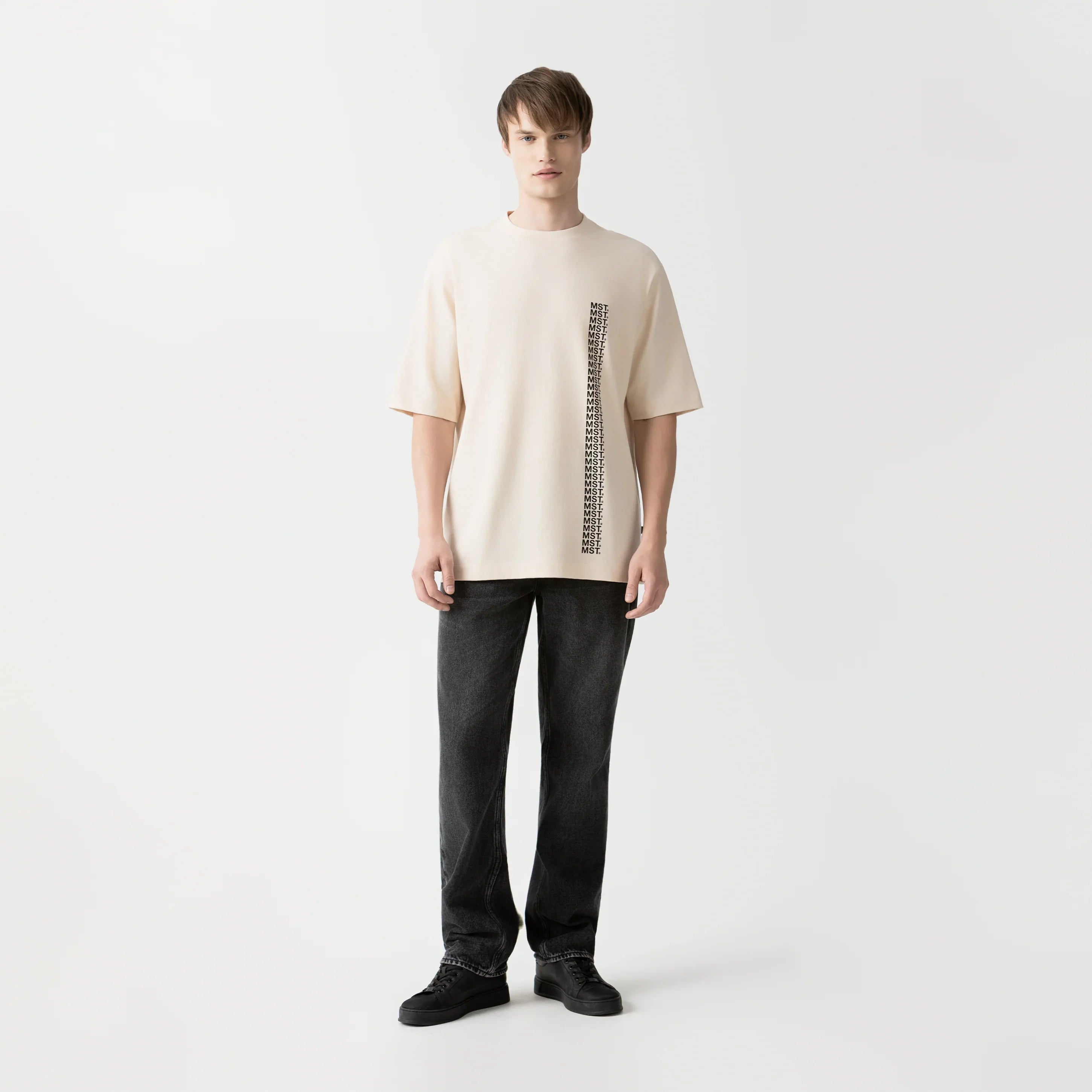 GETTYSBURG T-SHIRT OVERSIZED MEN SAND DOLLAR