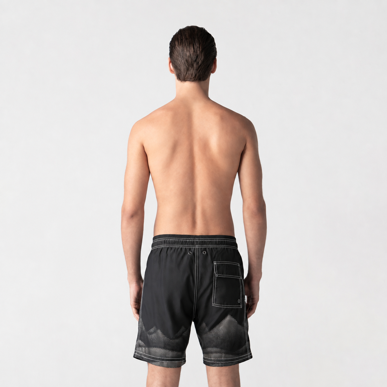 GINN SWIM SHORT MEN BLACK