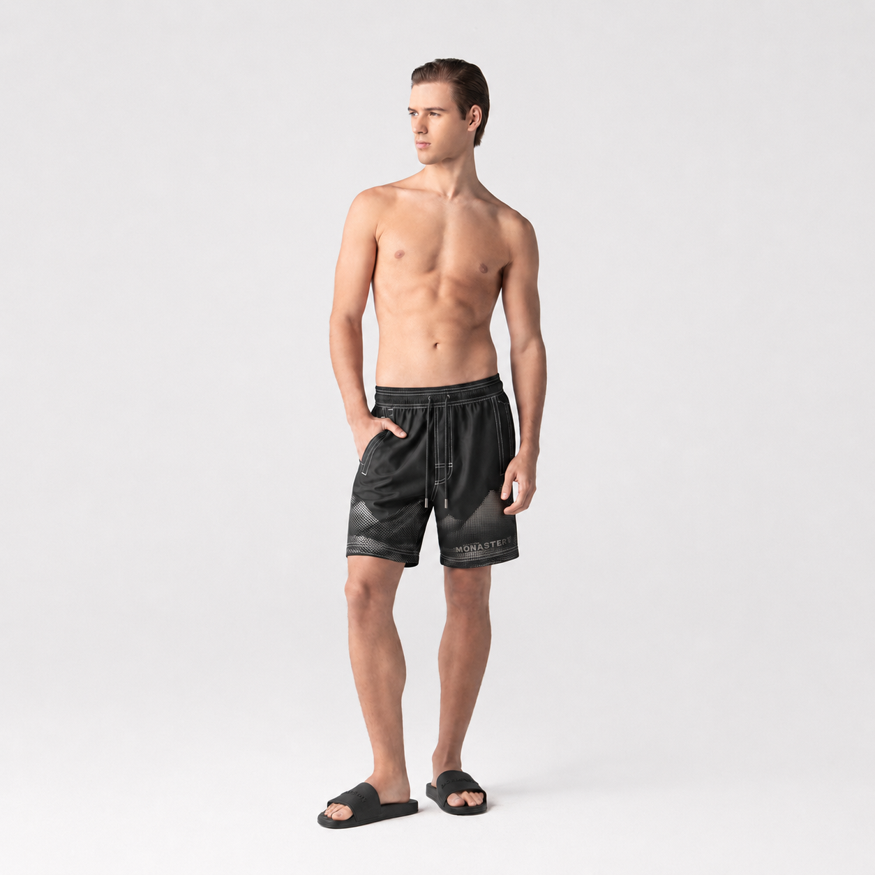 GINN SWIM SHORT MEN BLACK