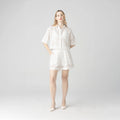 GRECK SHORT WOMEN WHITE