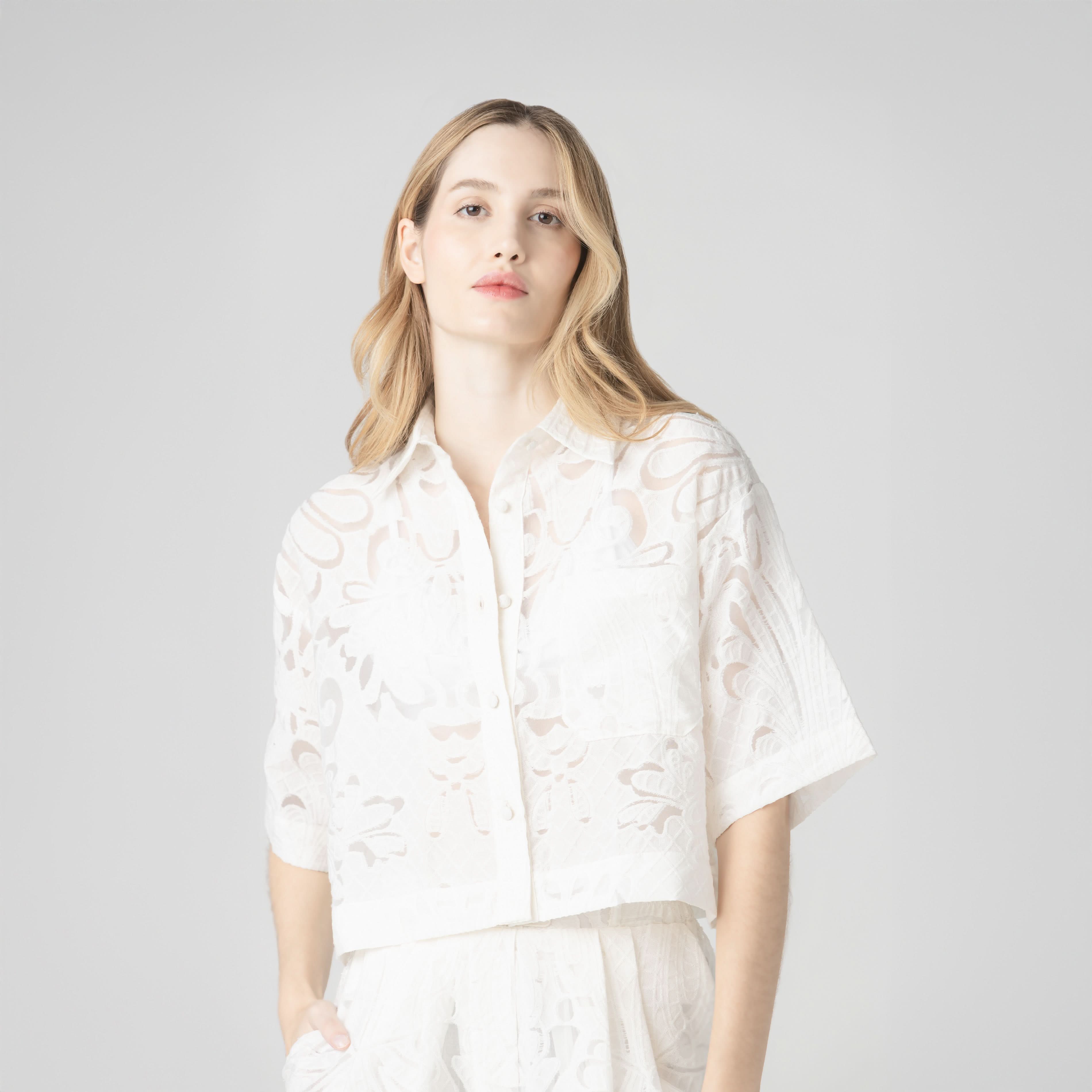 GRECK SHIRT WOMEN WHITE