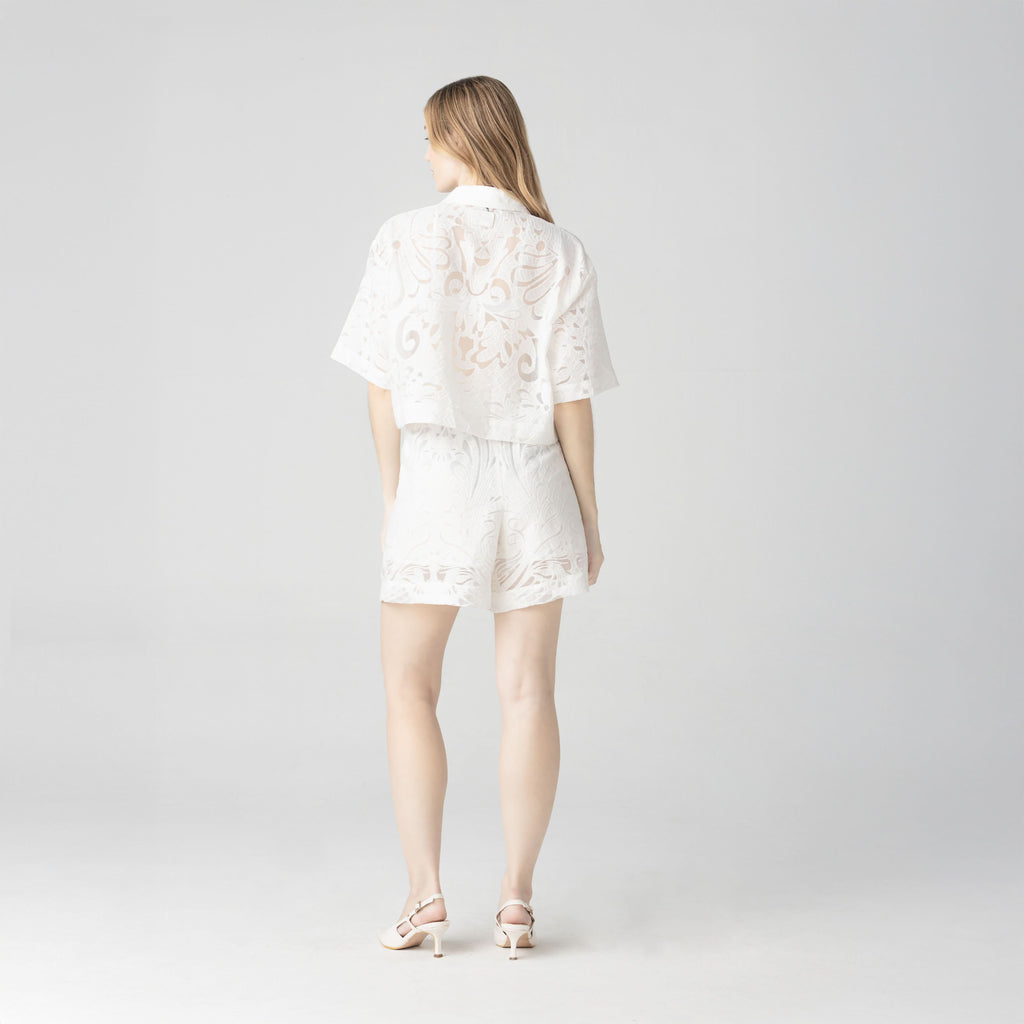 GRECK SHIRT WOMEN WHITE