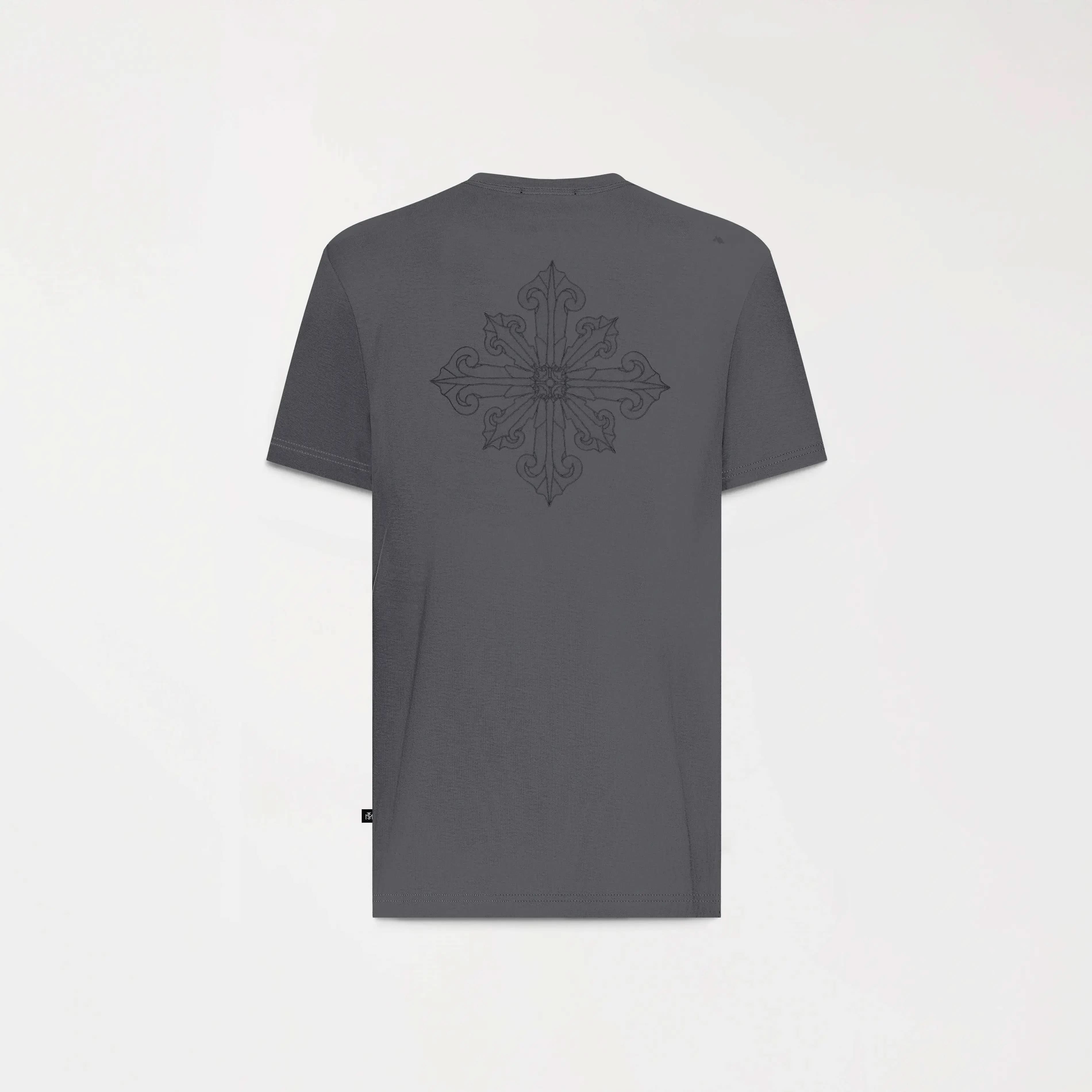 GREENHILL T-SHIRT MEN BLACK OYSTER - Monastery
