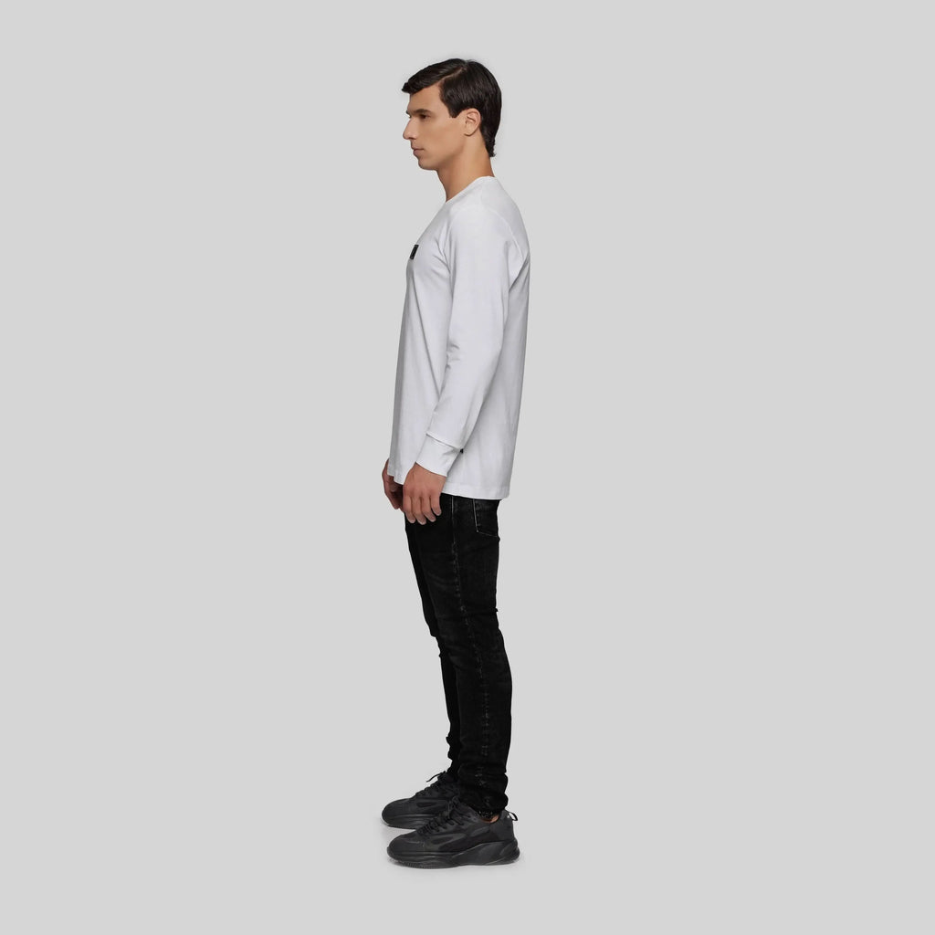 HASEN WHITE LONG SLEEVE - Monastery