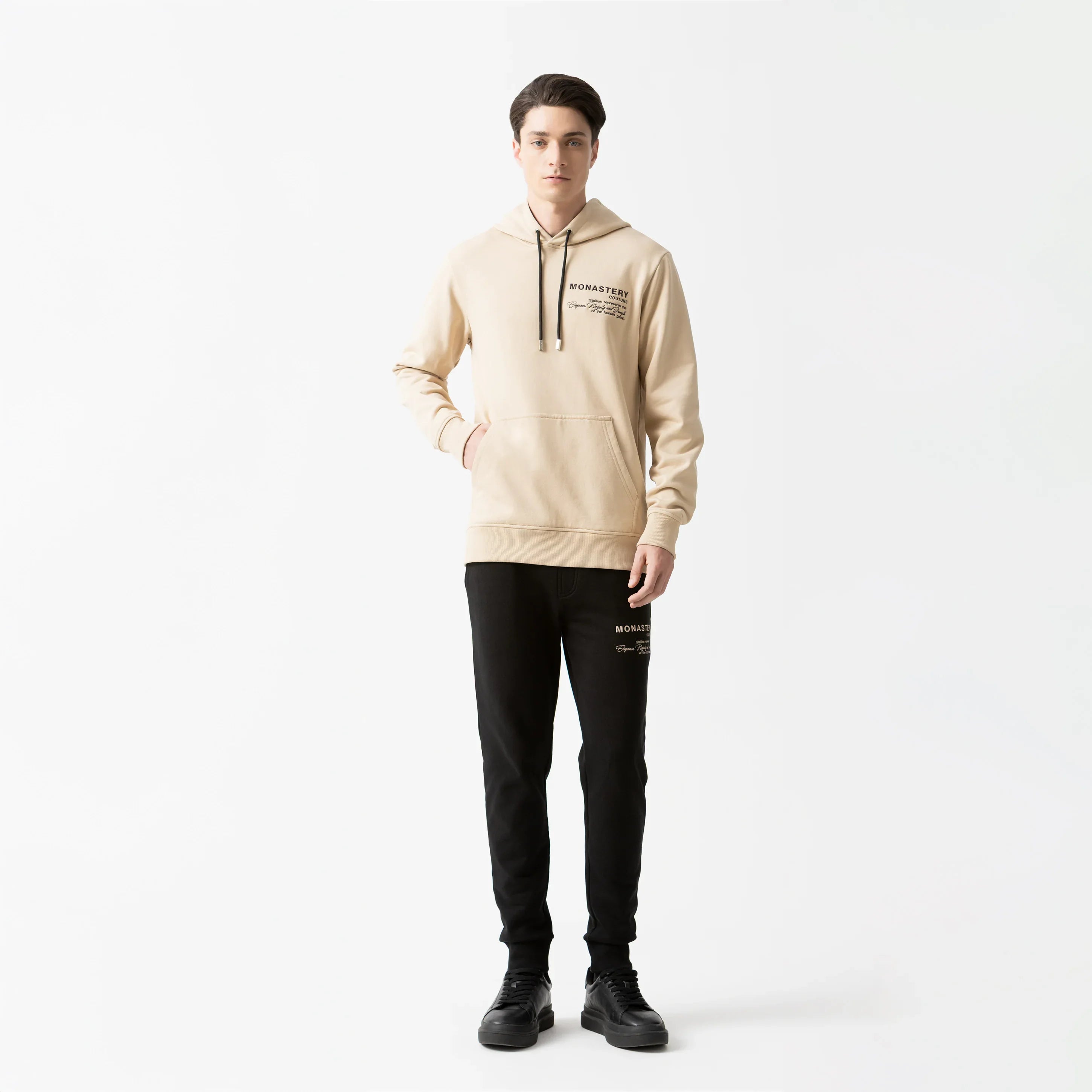 BACKTON HOODIE MEN IRISH CREAM