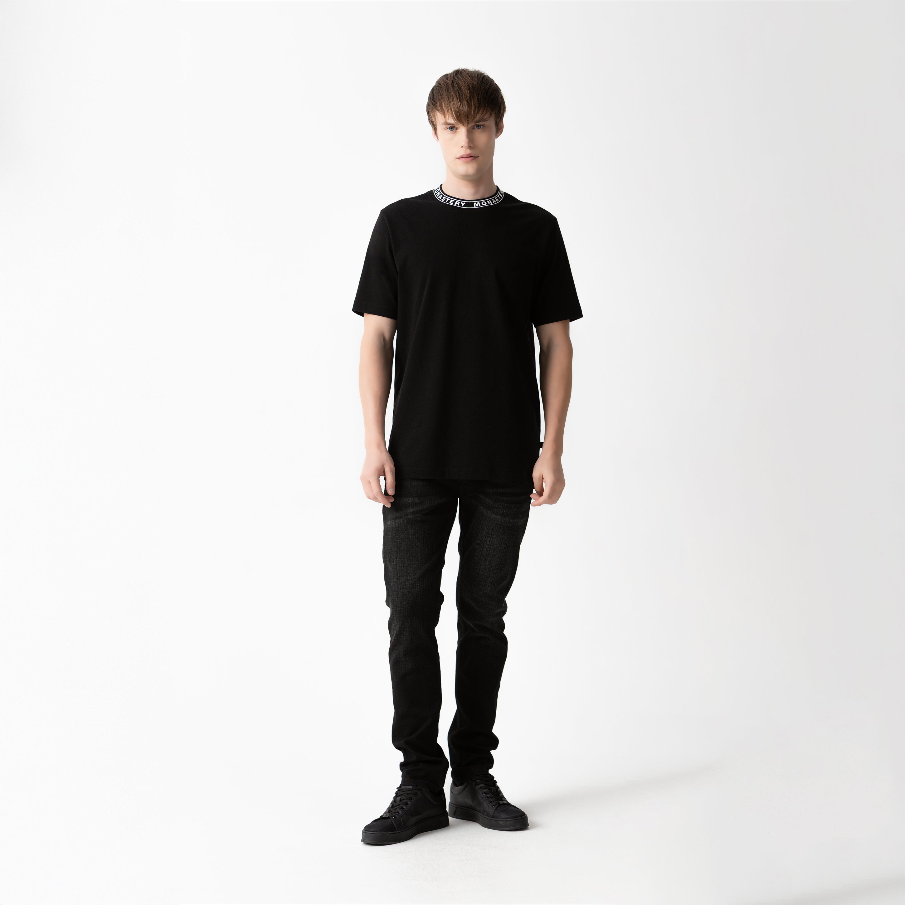 HOSS T-SHIRT MEN BLACK