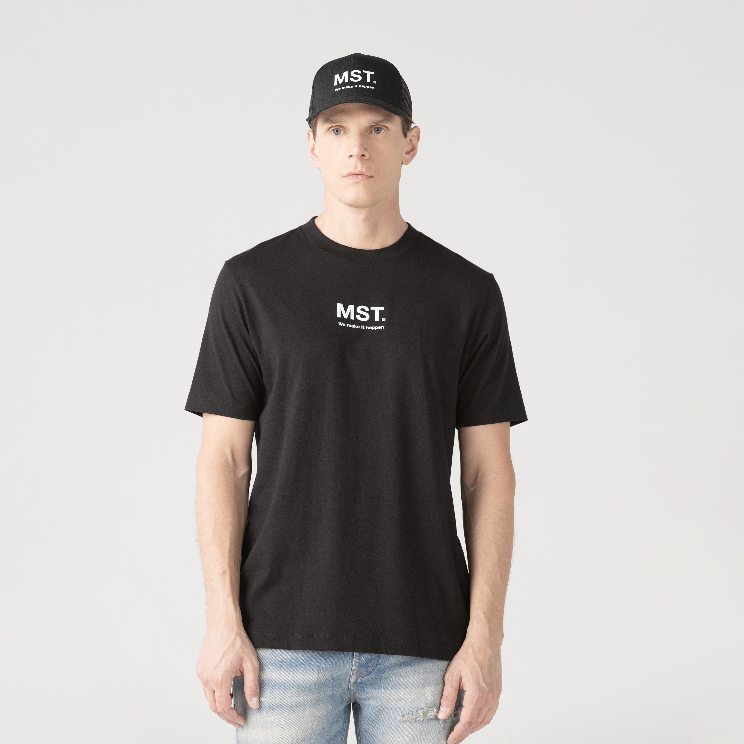 HUNS T-SHIRT MEN BLACK