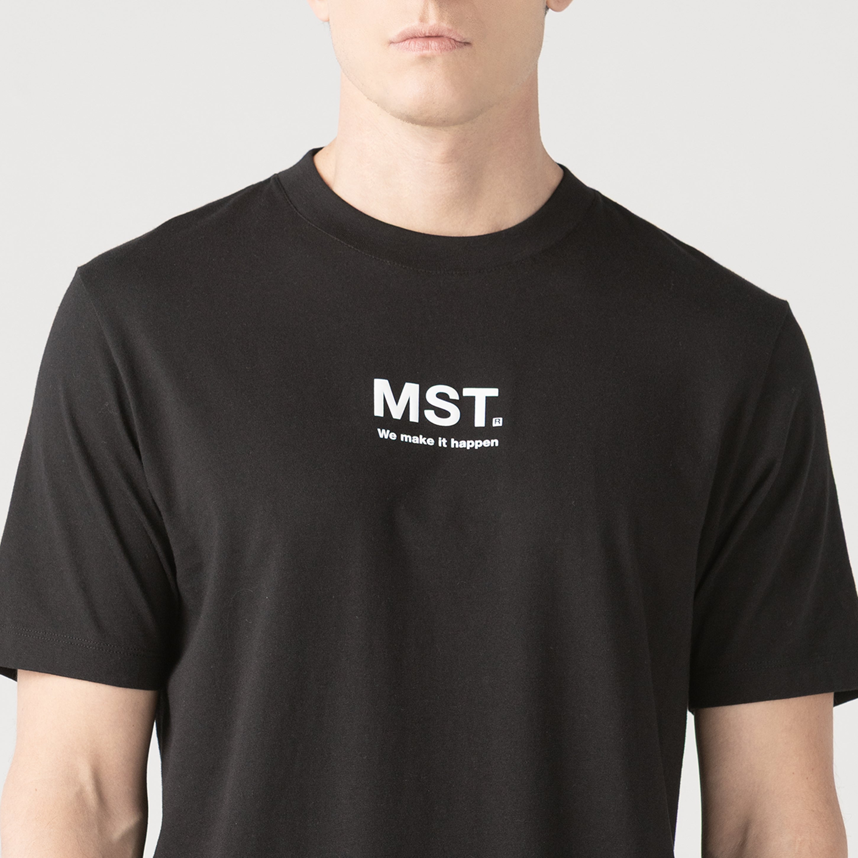 HUNS T-SHIRT MEN BLACK