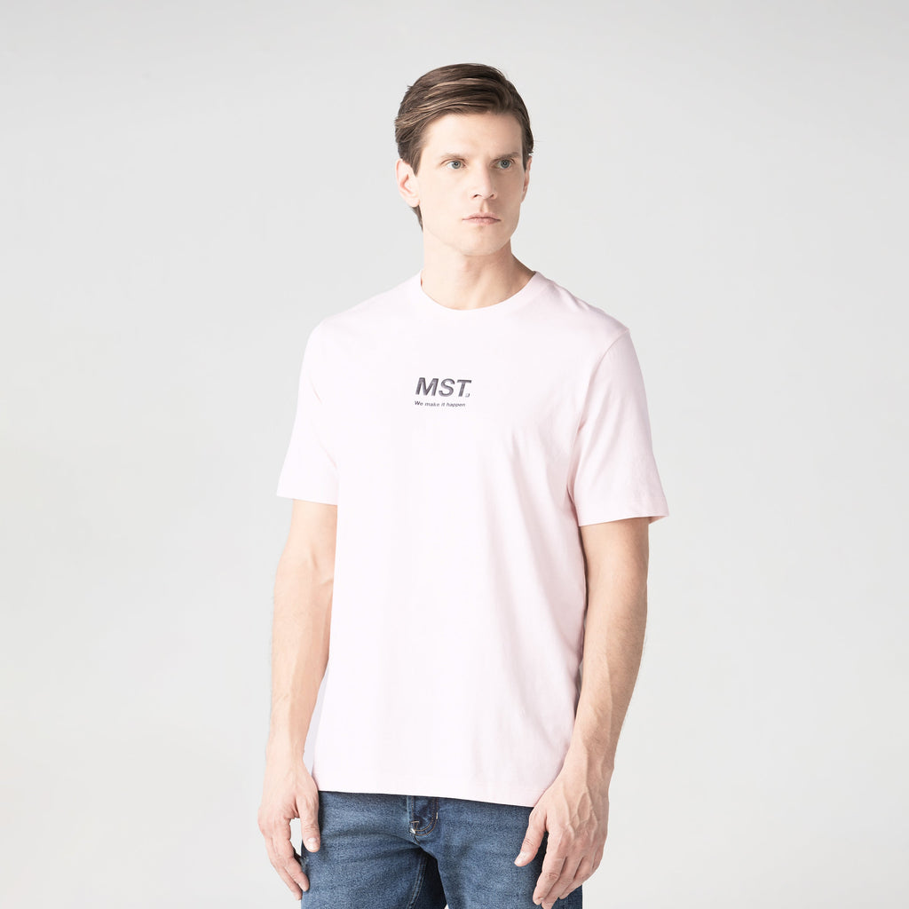 HUNS T-SHIRT MEN ROSE QUARTZ