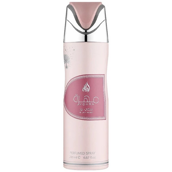 LATTAFA MOHRA SILKY ROSE DEO 200ML