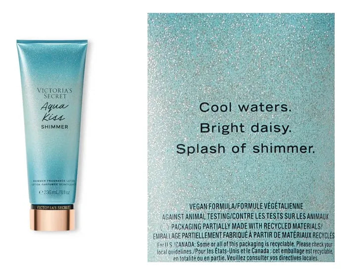 VS AQUA KISS SHIMMER 236ML CREMA