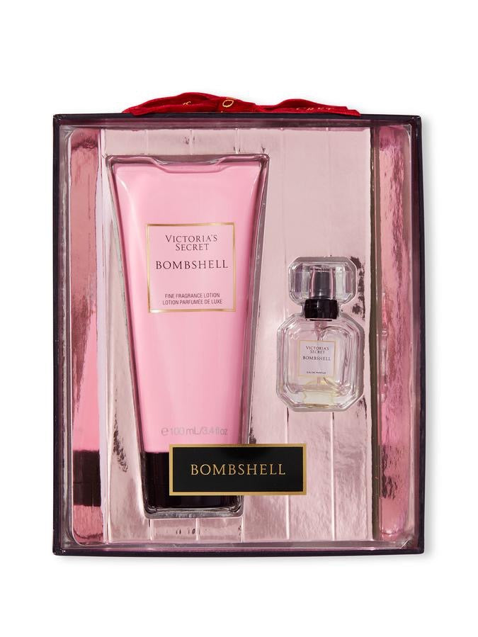 VS MINI SET BOMBSHELL BODY CREAM + PERFUME