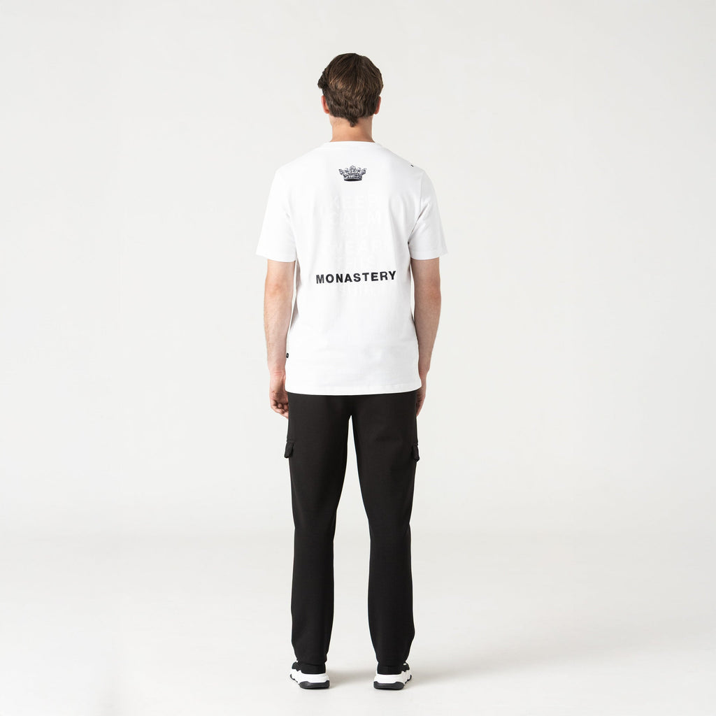 ZHOMIN T-SHIRT MEN WHITE