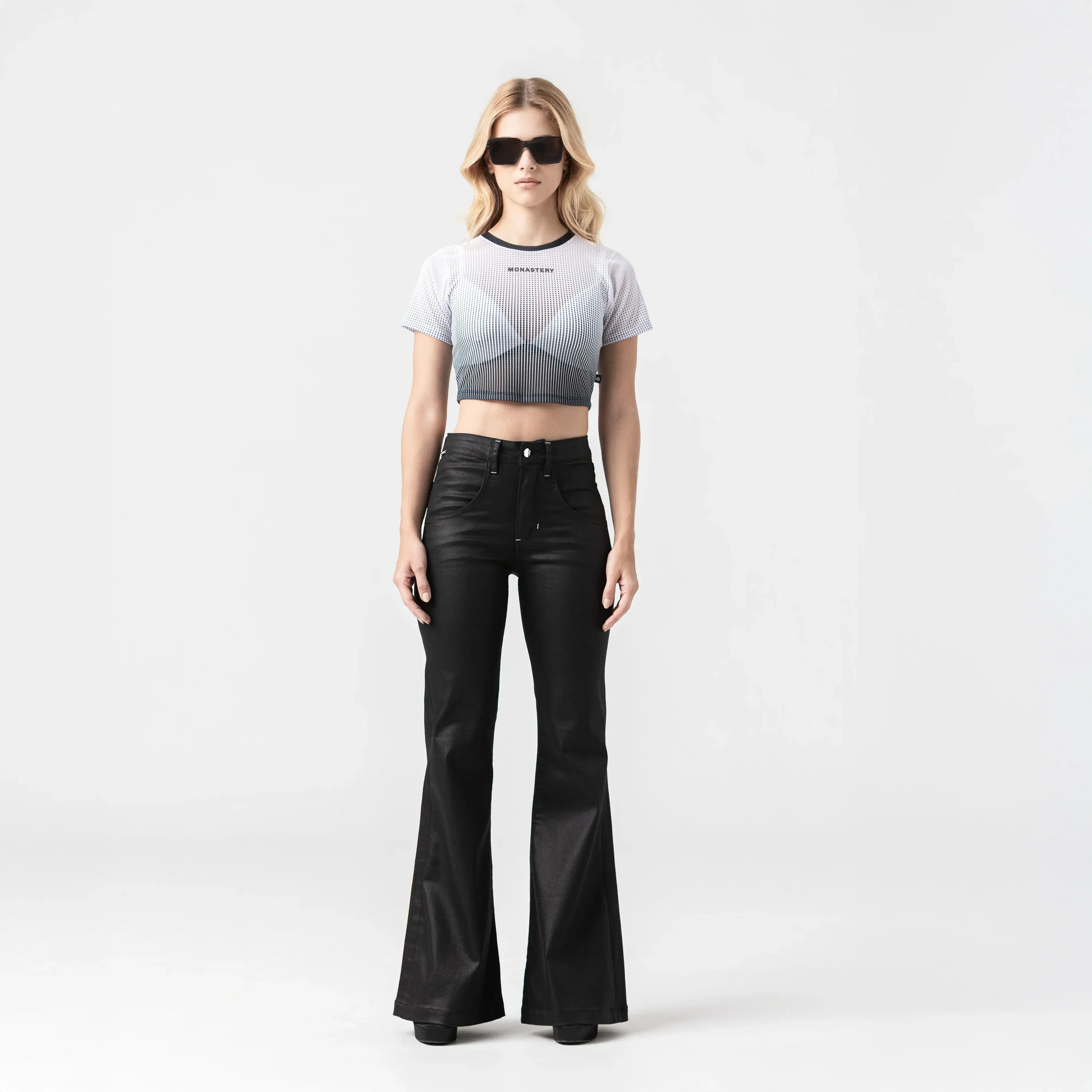 WYNN CROP TOP WOMEN WHITE