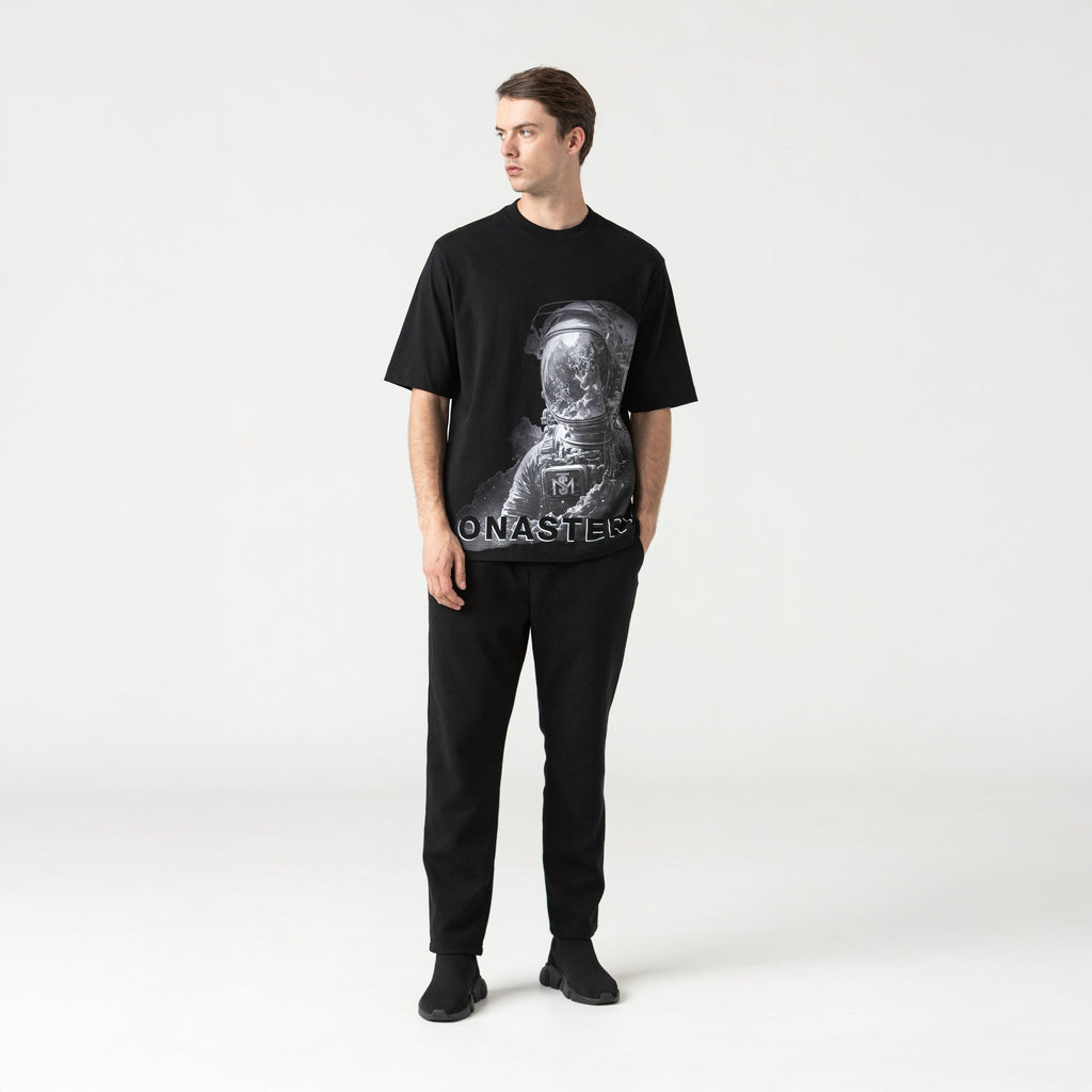 VENTURE T-SHIRT OVERSIZED MEN BLACK