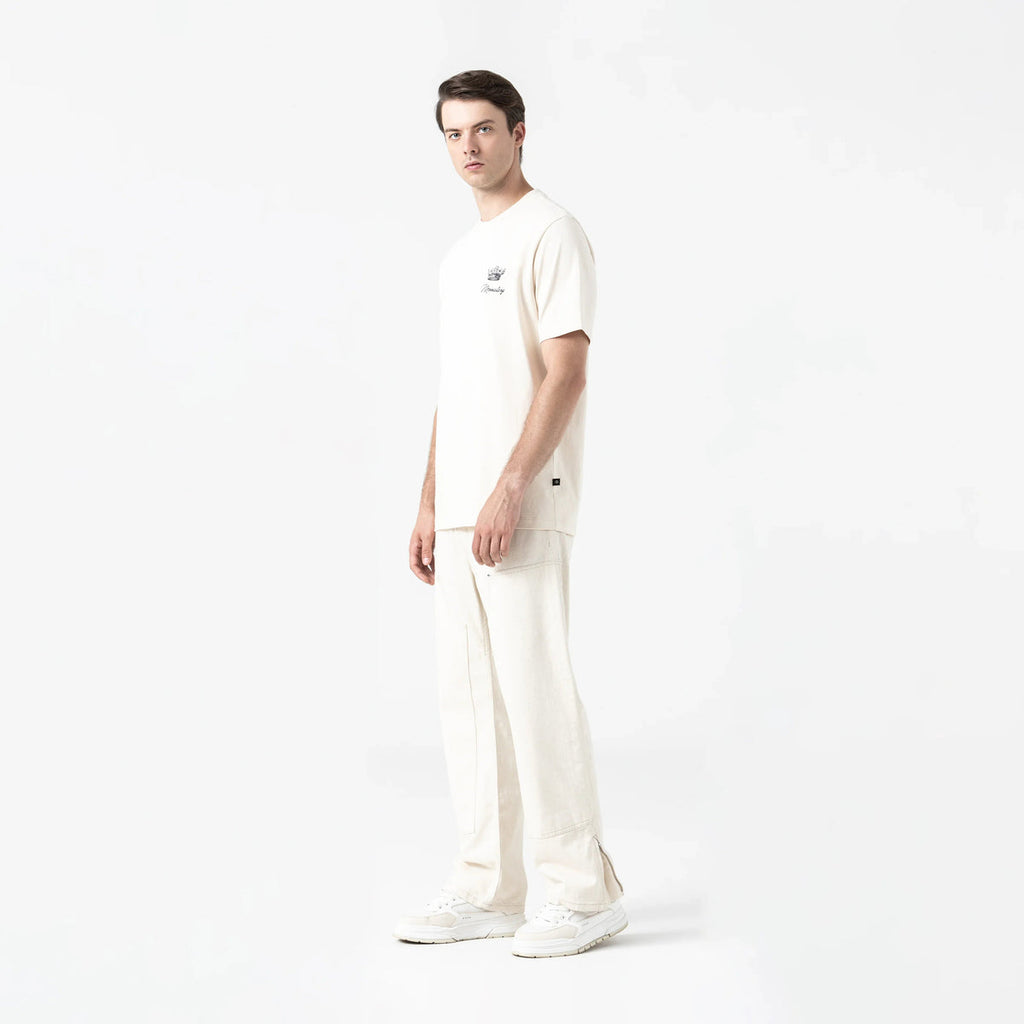 WARSEL T-SHIRT MEN WHITECAP GRAY