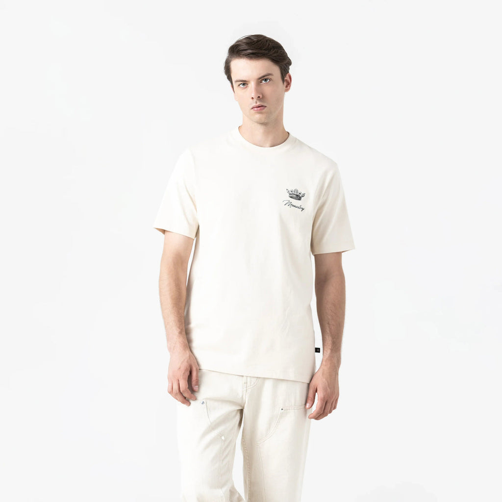WARSEL T-SHIRT MEN WHITECAP GRAY