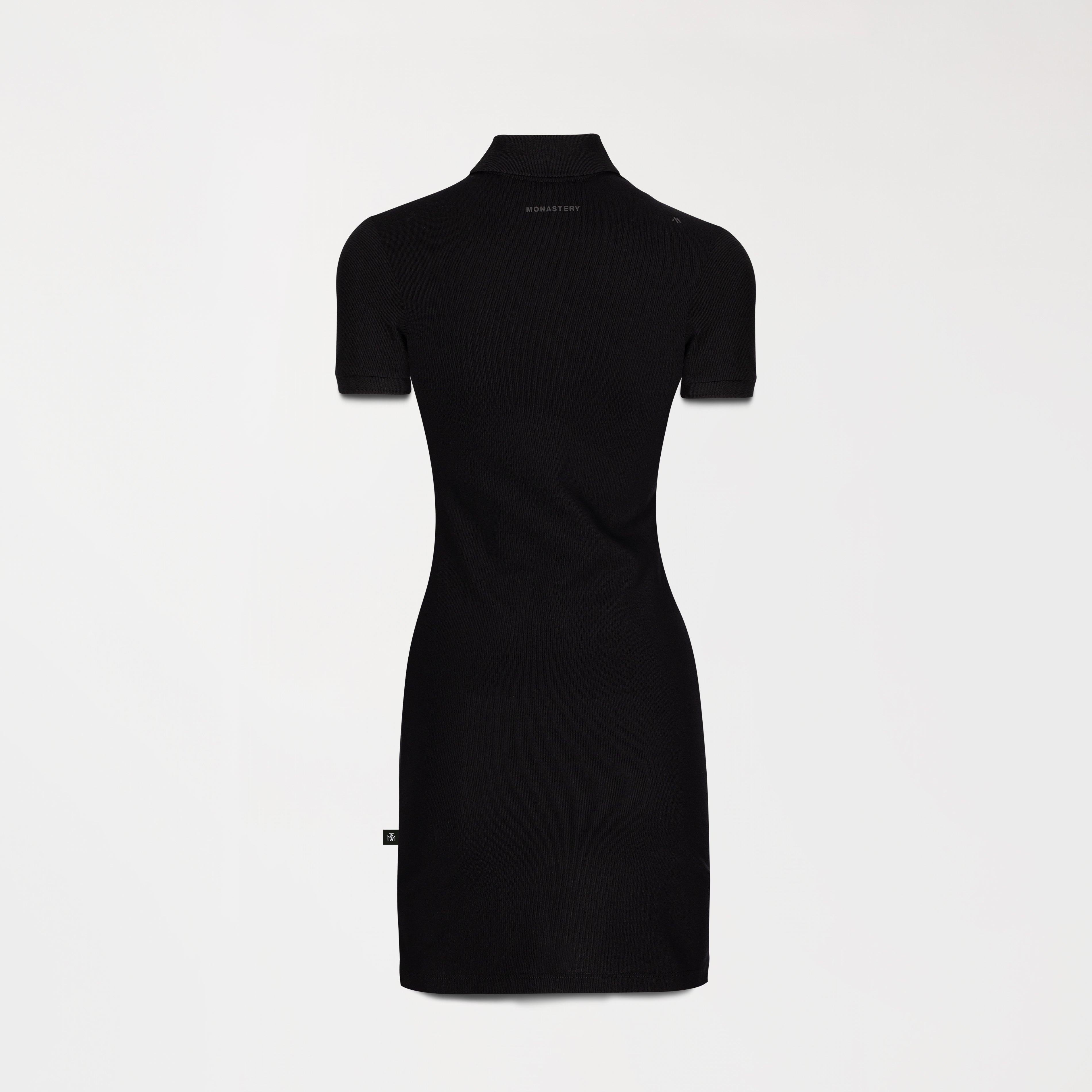 SHIV POLO DRESS WOMEN BLACK