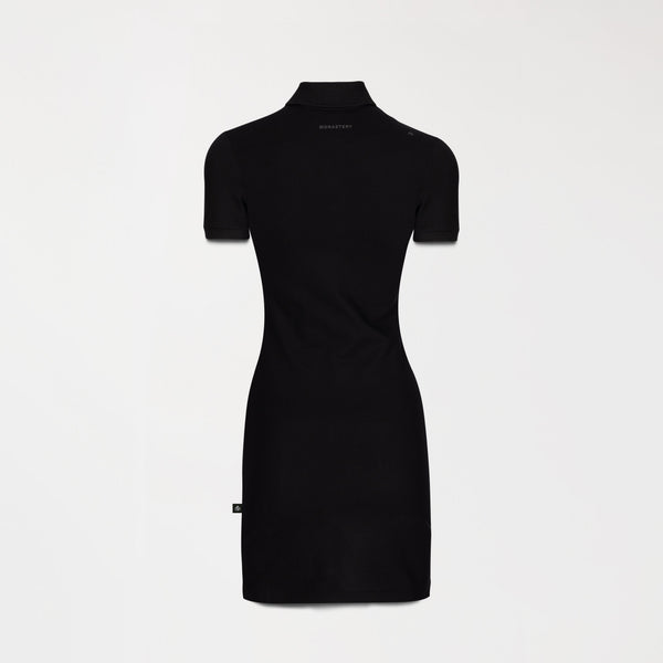 SHIV POLO DRESS WOMEN BLACK · otra vista