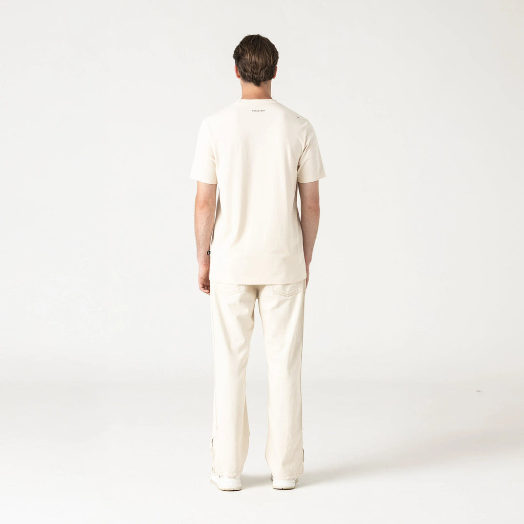 SHARAM T-SHIRT MEN WHITECAP GRAY
