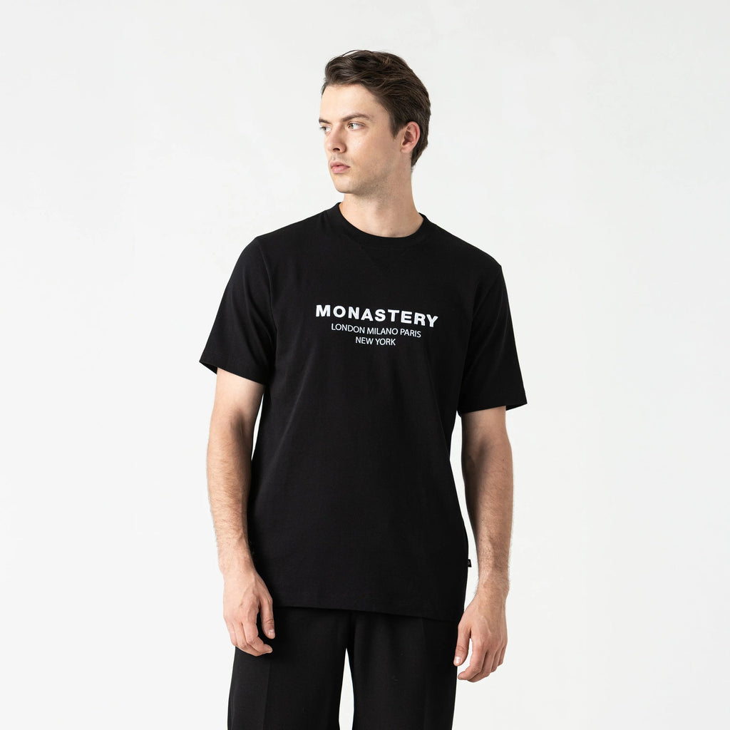 SHARAM T-SHIRT MEN BLACK