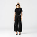 ADHRA T-SHIRT WOMEN BLACK METEORITE