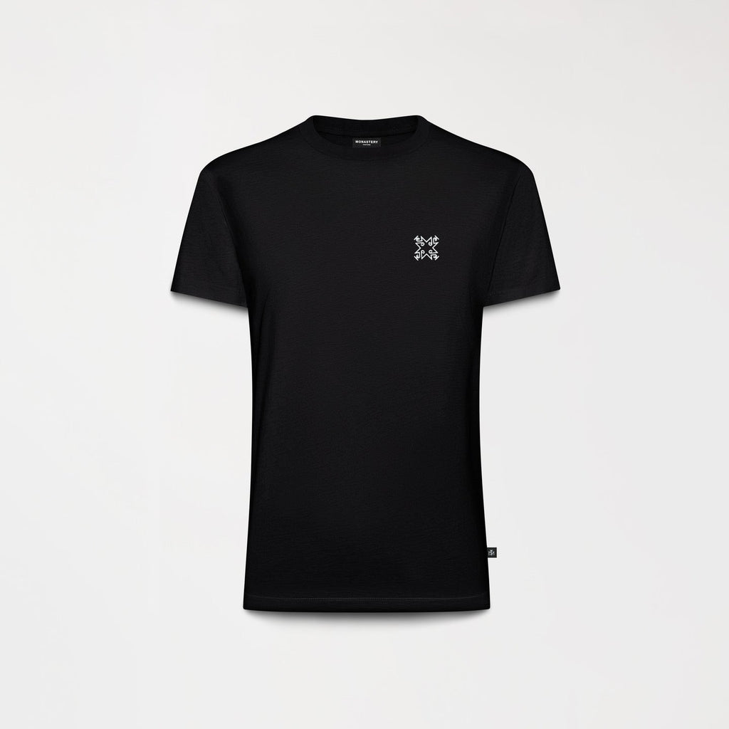 ADHRA T-SHIRT WOMEN BLACK METEORITE