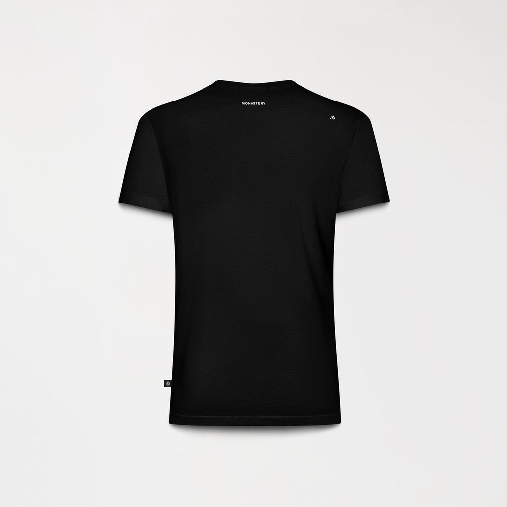 AKBAR T-SHIRT WOMEN BLACK METEORITE