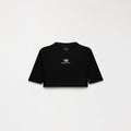 APHRA CROP TOP WOMEN BLACK METEORITE L/G