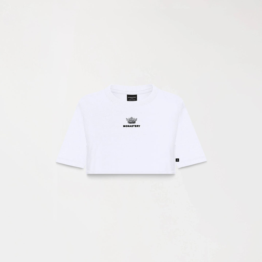APHRA CROP TOP WOMEN LUCENT WHITE L/G