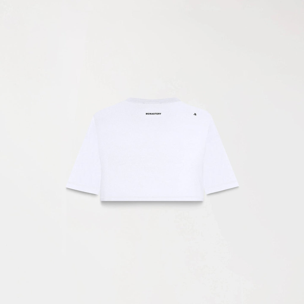 APHRA CROP TOP WOMEN LUCENT WHITE L/G