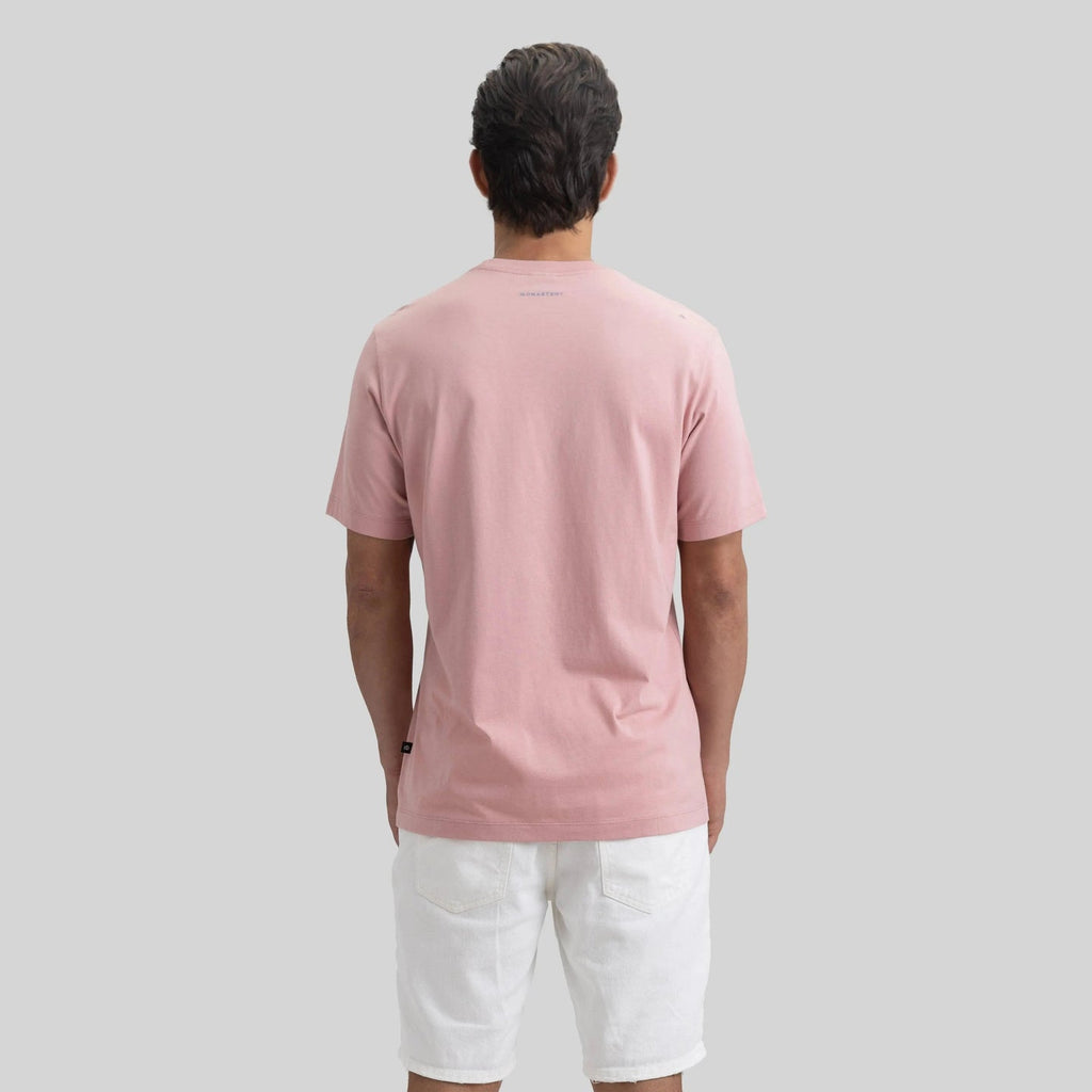 AYRTON T-SHIRT MEN REGULAR BRIDAL ROSE