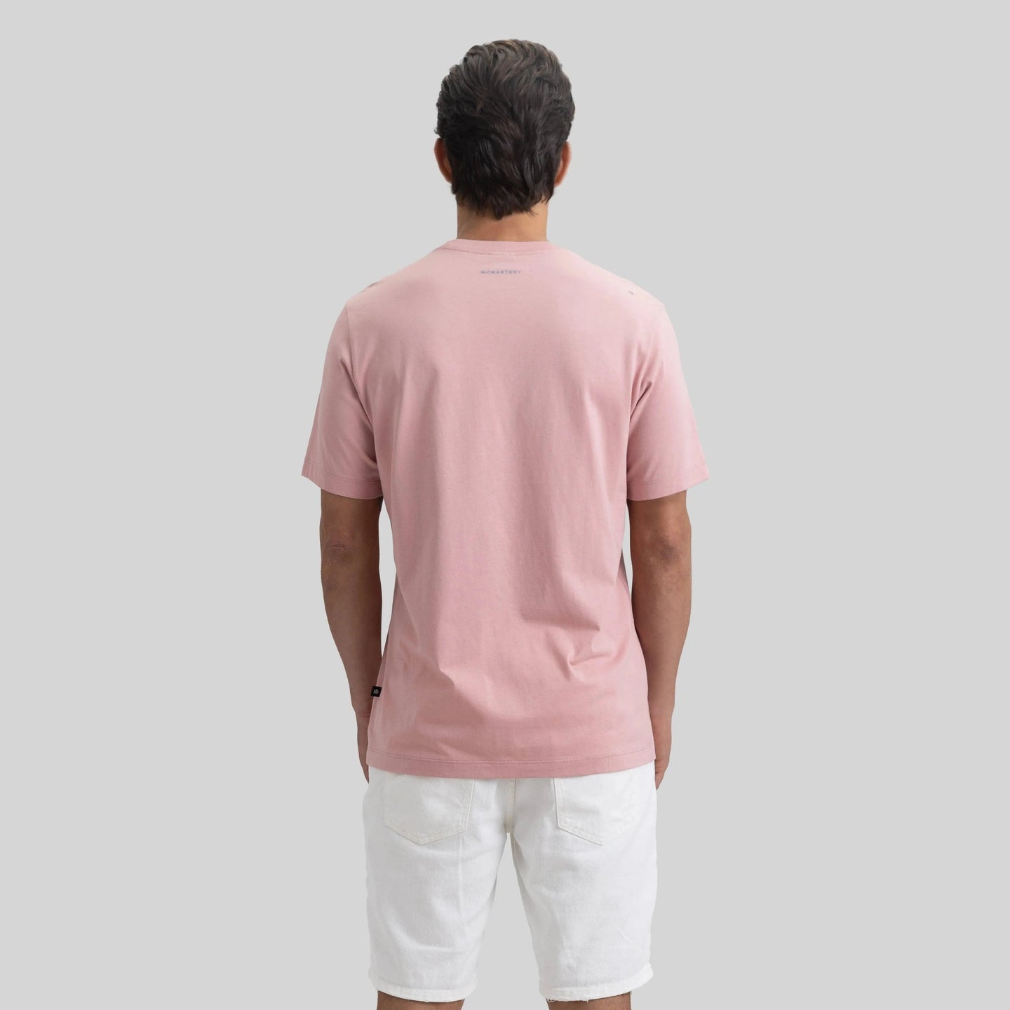 AYRTON T-SHIRT MEN REGULAR BRIDAL ROSE