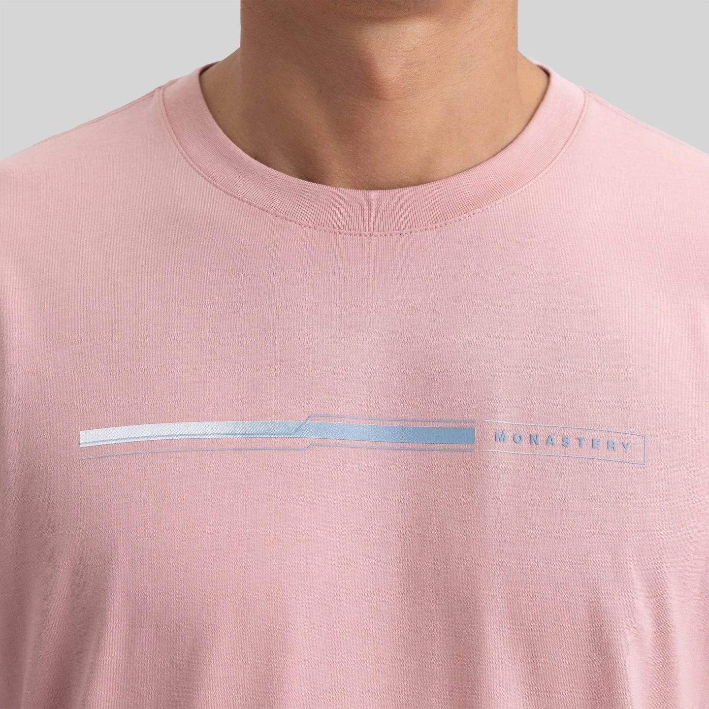 AYRTON T-SHIRT MEN REGULAR BRIDAL ROSE
