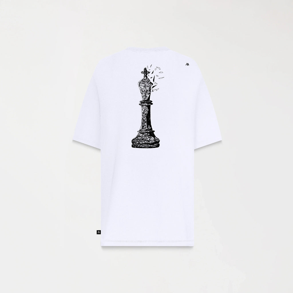 CARLIER T-SHIRT OVERSIZED MEN WHITE