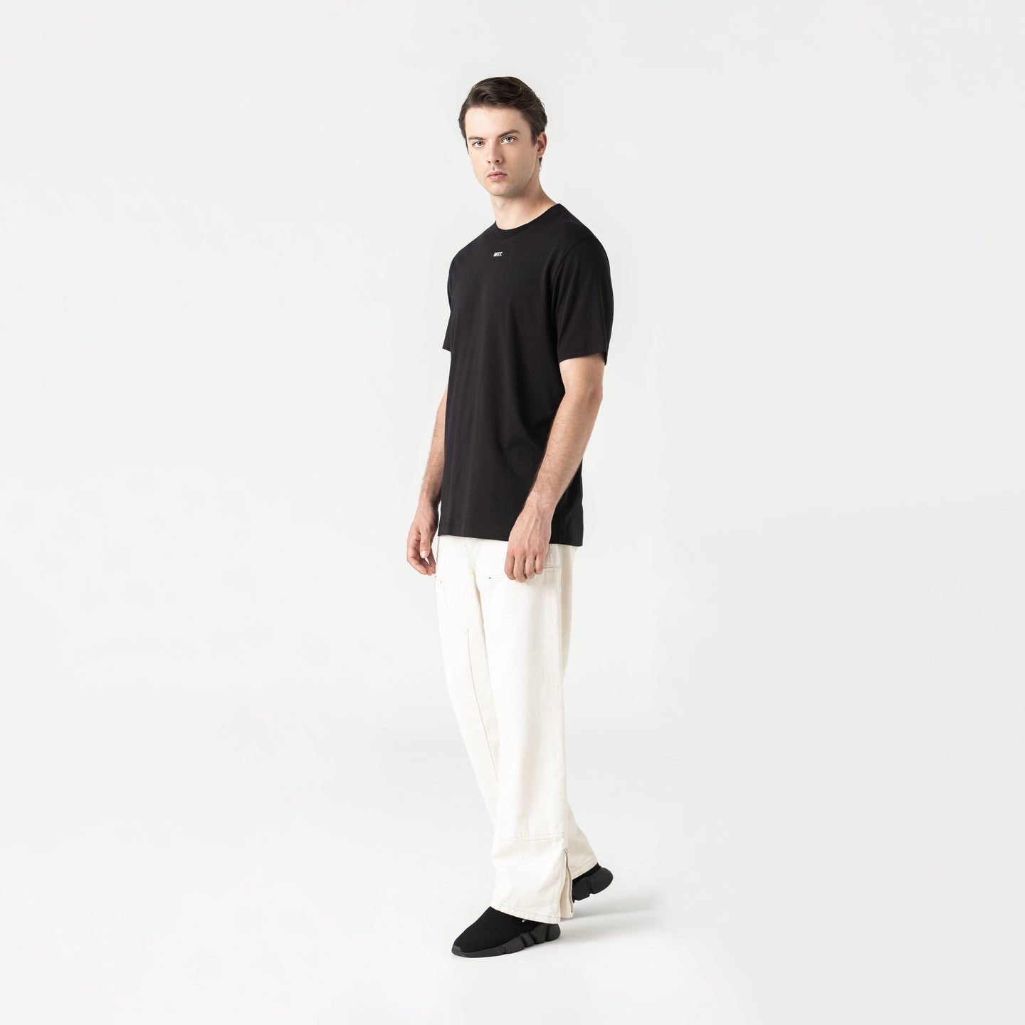 CRAFAL T-SHIRT MEN BLACK METEORITE