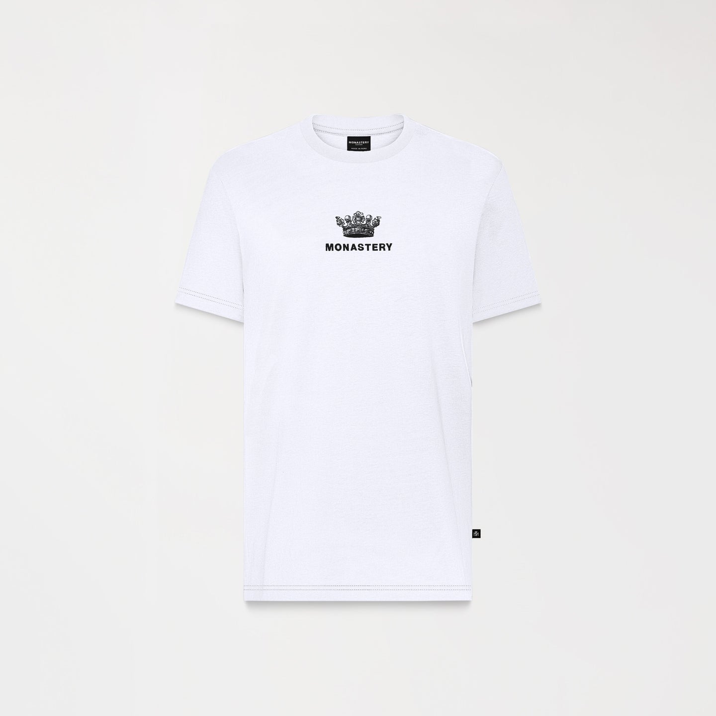 CROWN T-SHIRT MEN WHITE