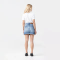 FLORA SKIRT WOMEN BLUE DENIM