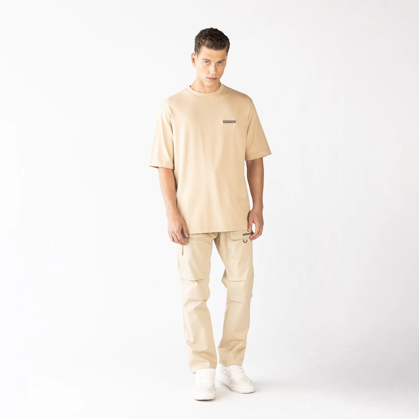 FOWLFIELD T-SHIRT OVERSIZED MEN IRISH CREAM