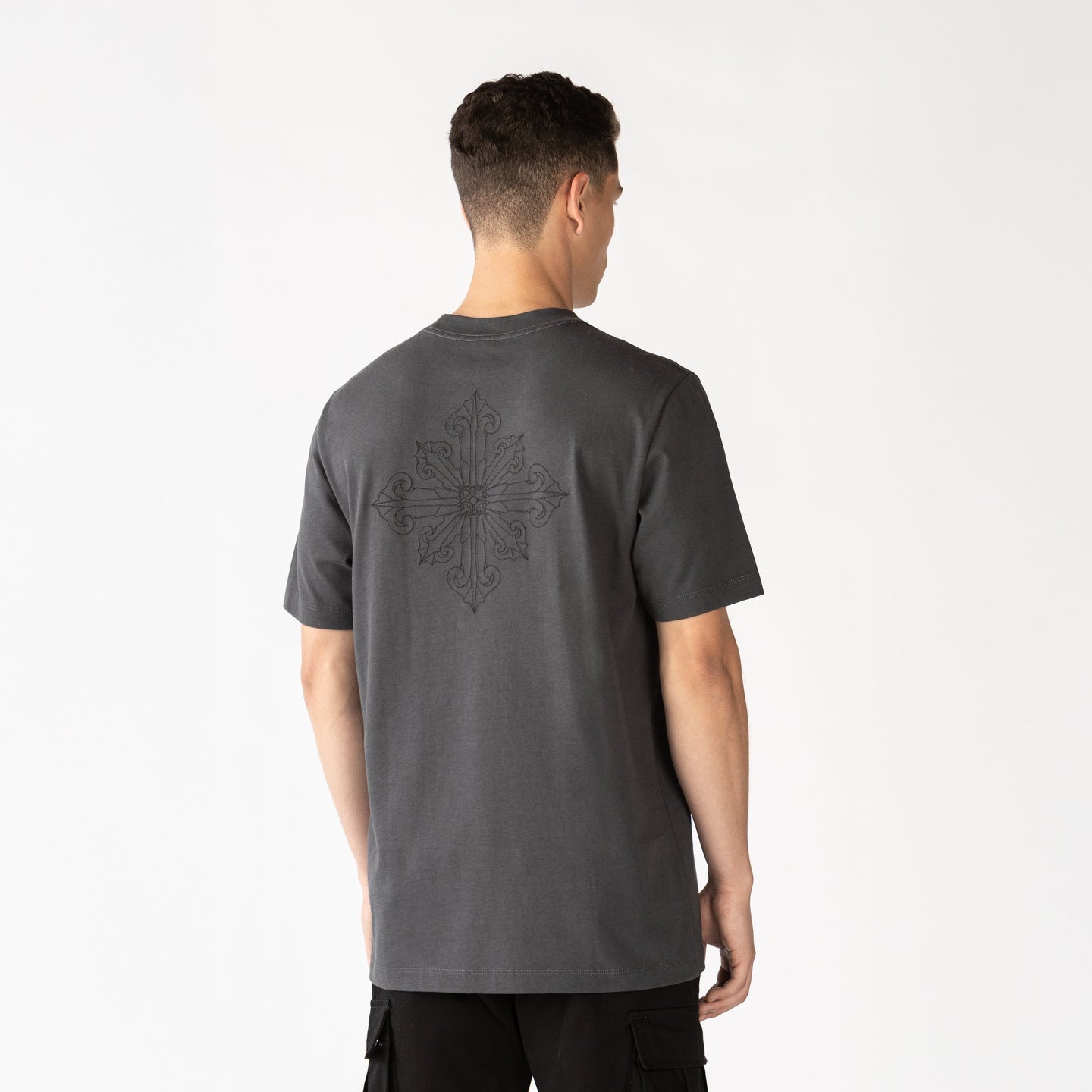 GREENHILL T-SHIRT MEN BLACK OYSTER