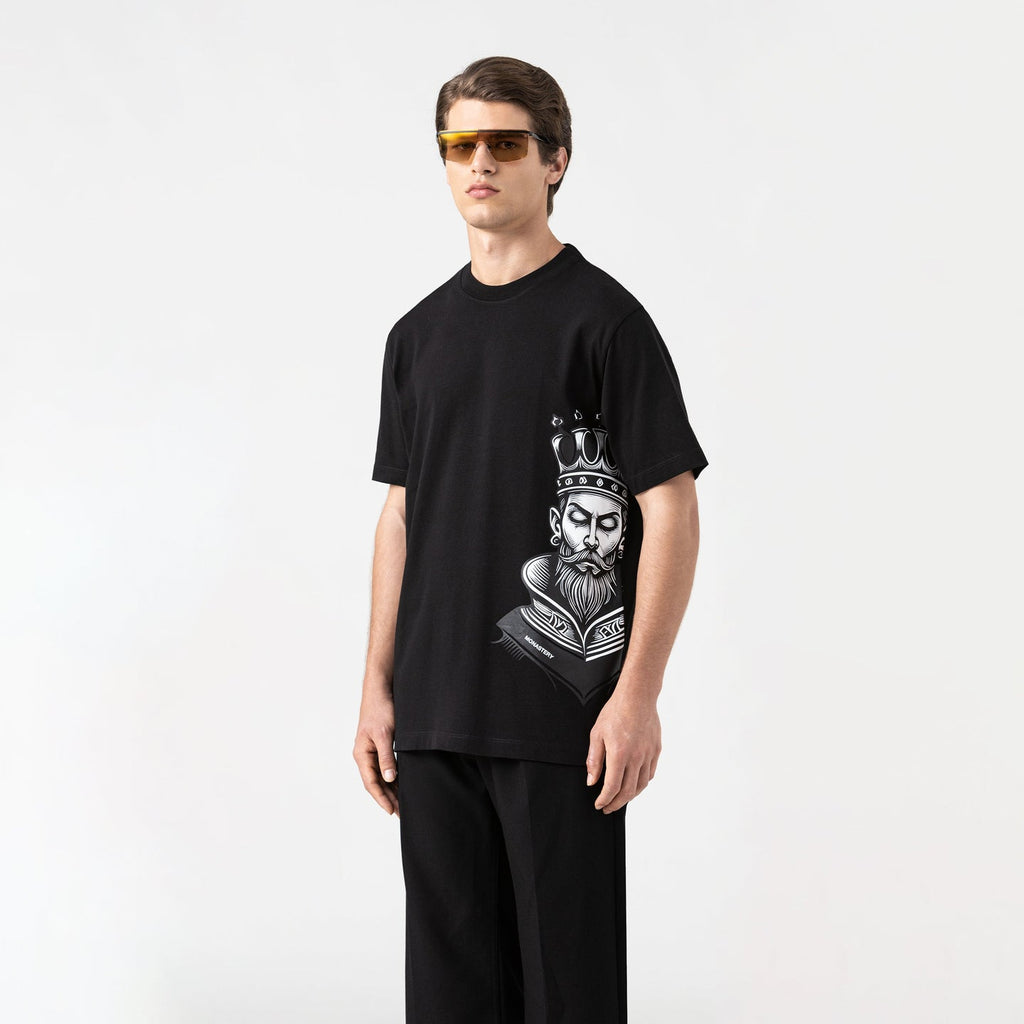 KINGSLI T-SHIRT MEN BLACK