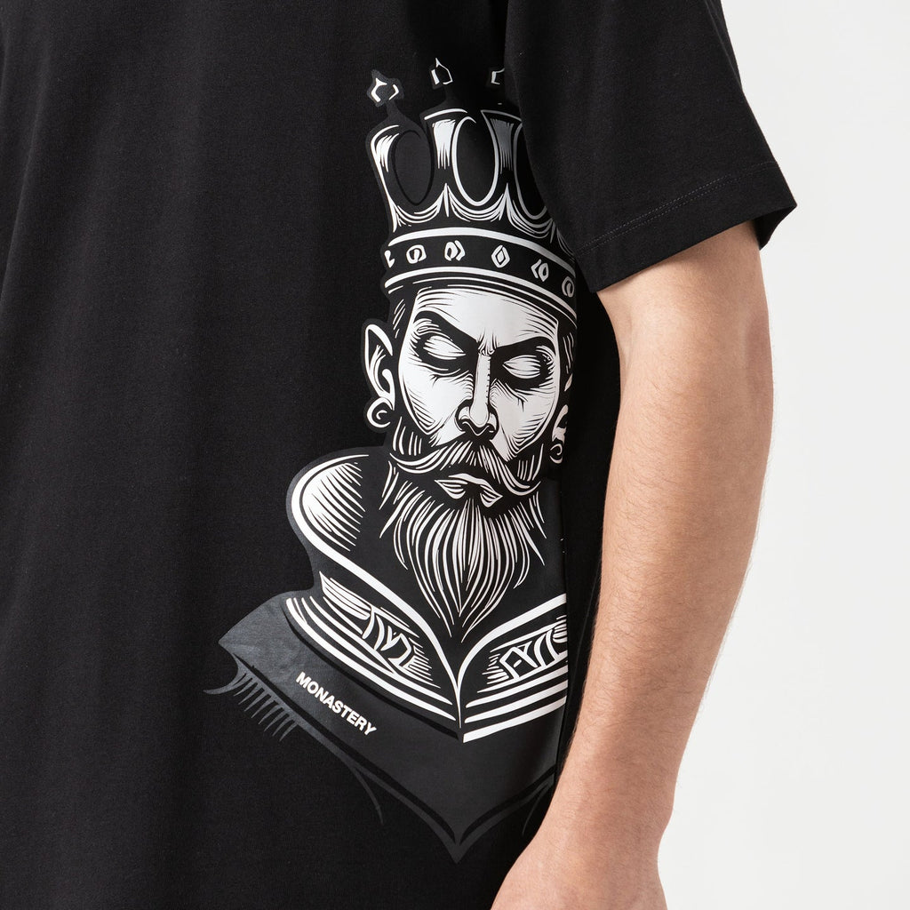 KINGSLI T-SHIRT MEN BLACK