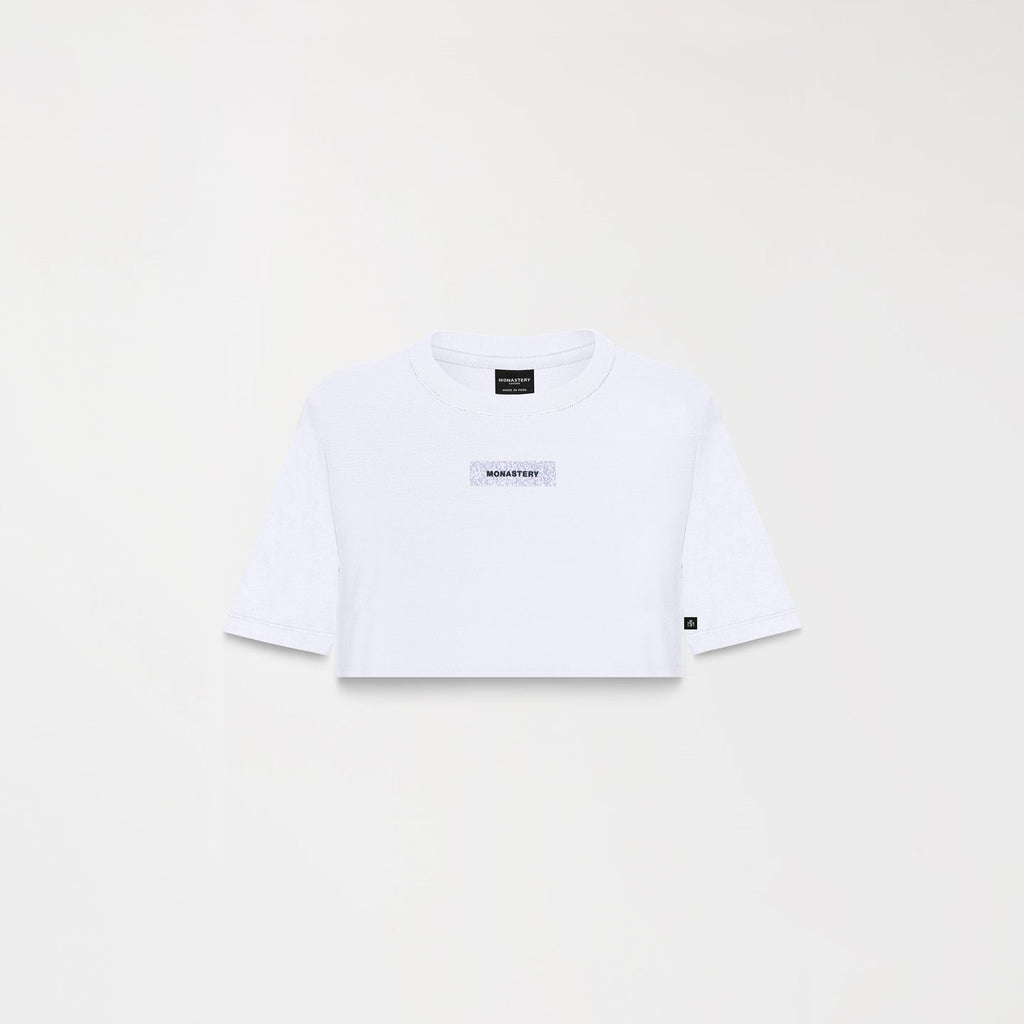 KISWA CROP TOP WOMEN LUCENT WHITE L/G