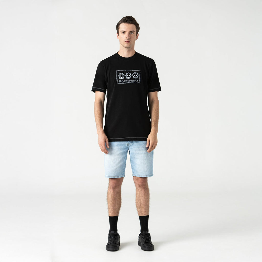 KIRTOR T-SHIRT MEN BLACK