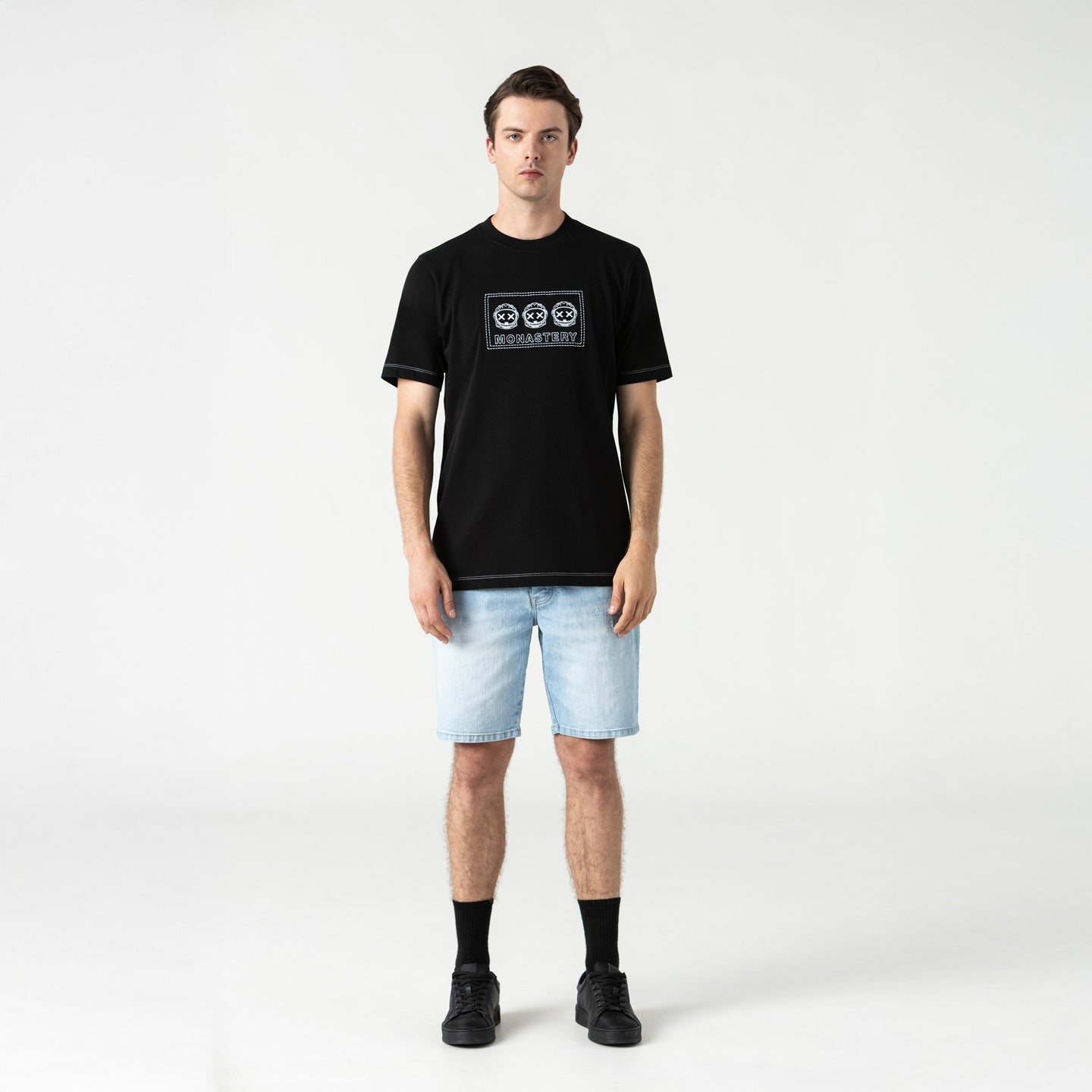 KIRTOR T-SHIRT MEN BLACK
