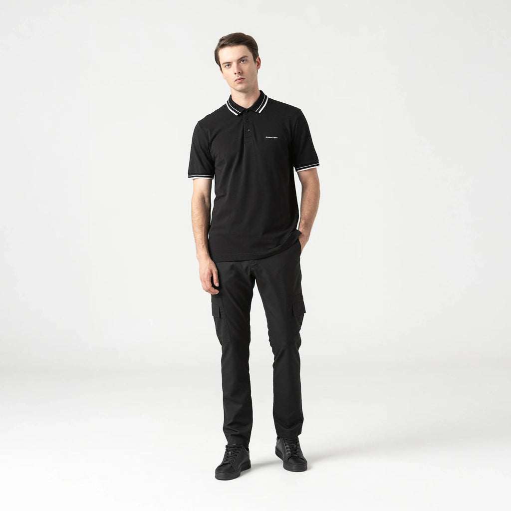 LAVENT POLO SHIRT MEN BLACK