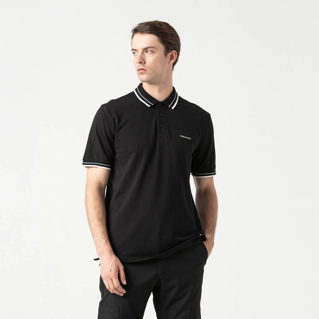 LAVENT POLO SHIRT MEN BLACK