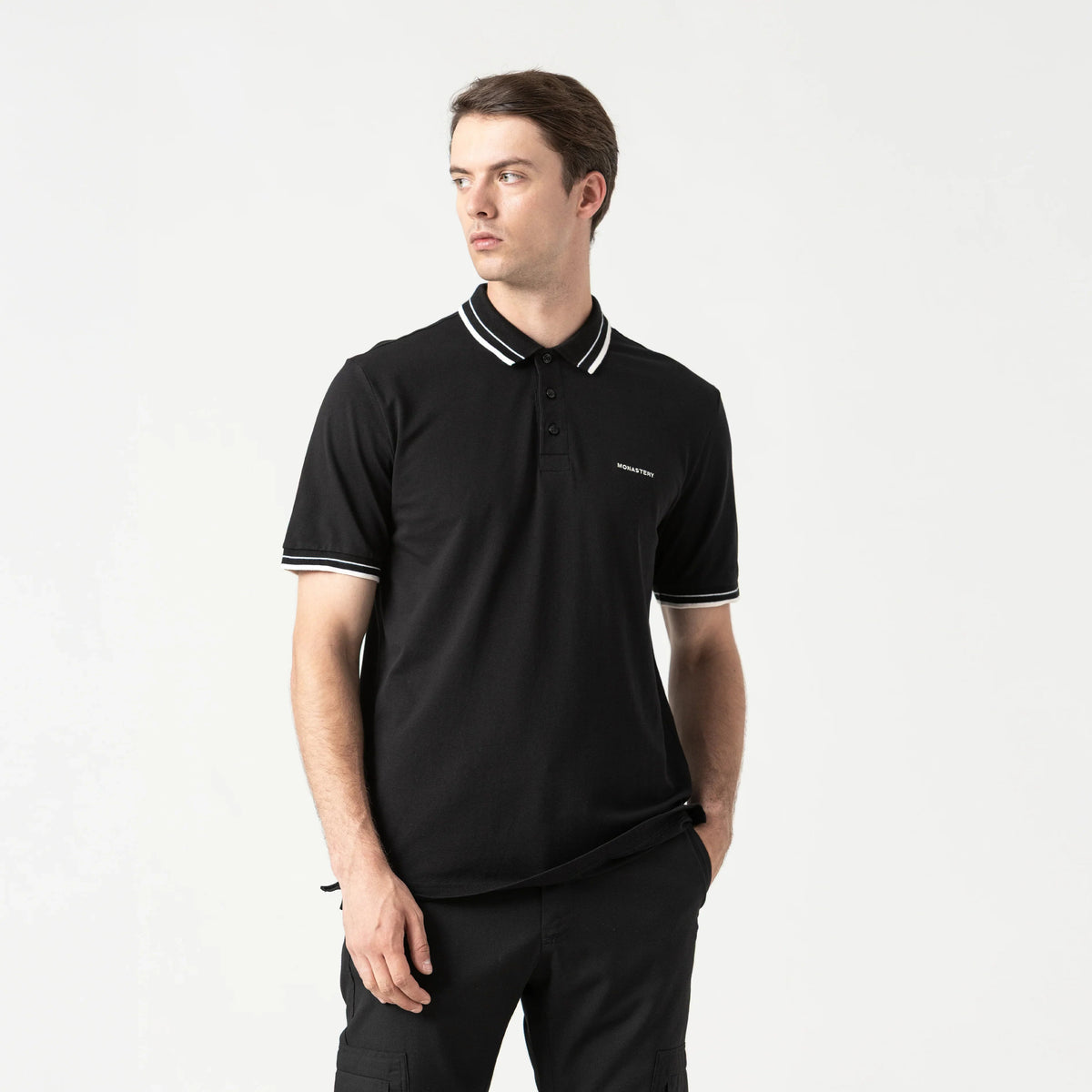 LAVENT POLO SHIRT MEN BLACK