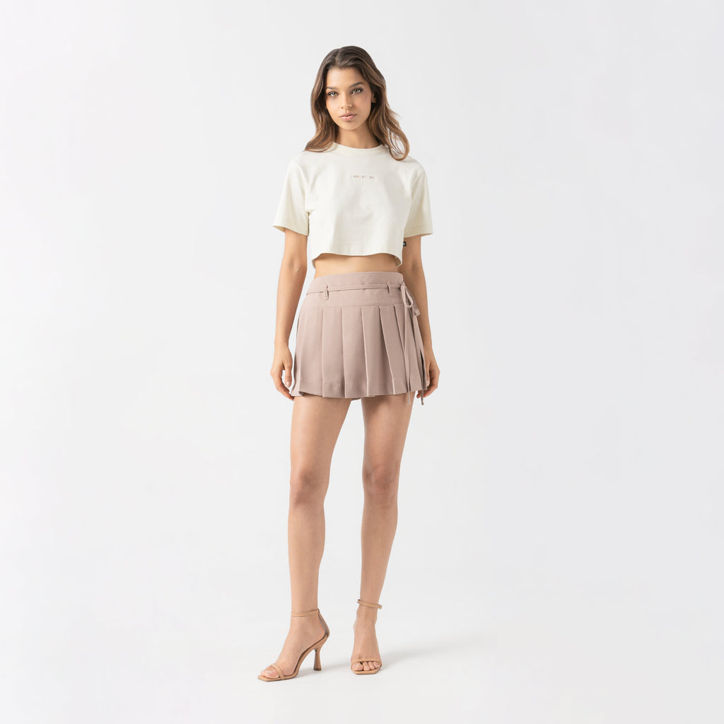 MED CROP TOP WOMEN WHITE