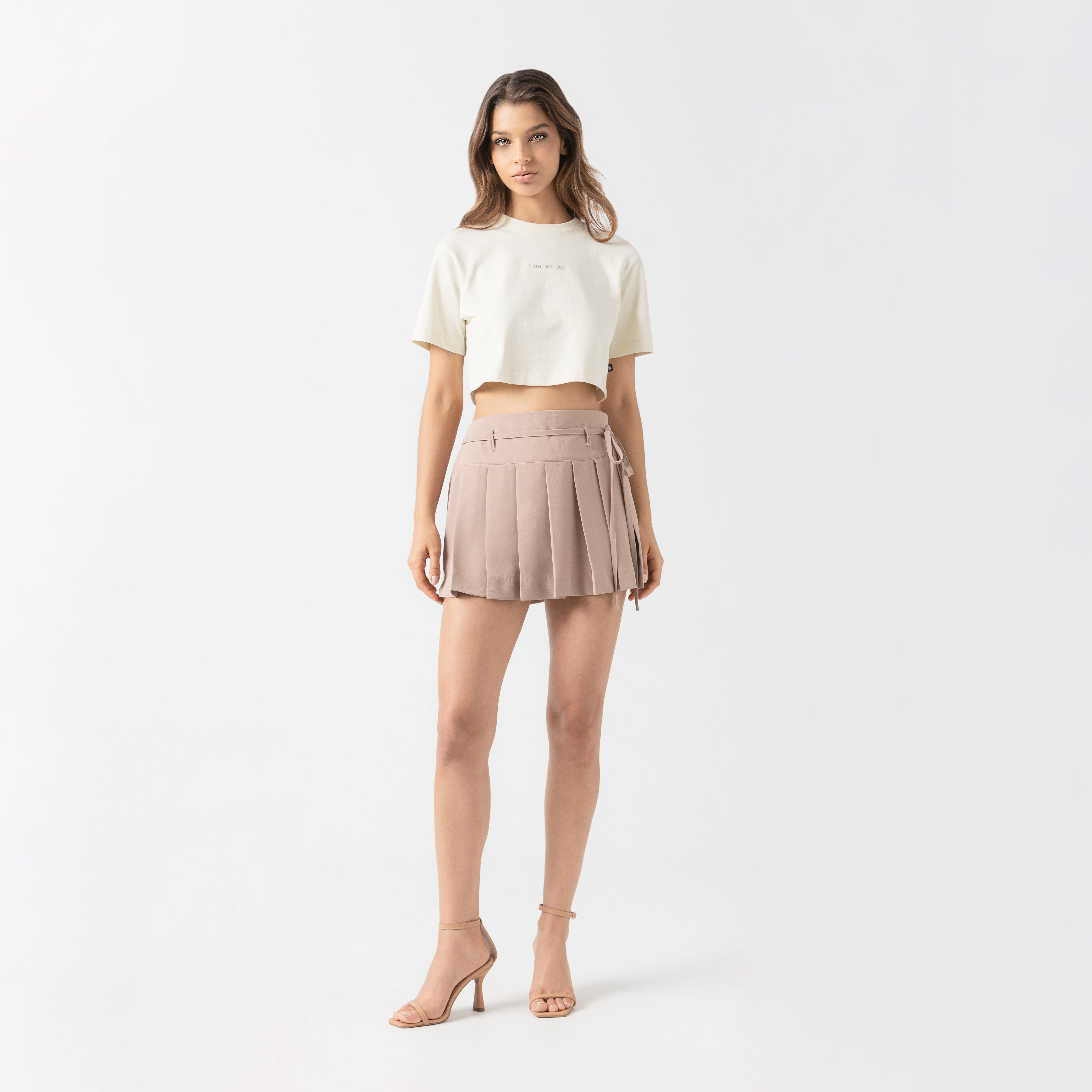 MED CROP TOP WOMEN WHITE